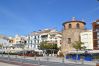 Apartamento en Cambrils - Pins i Mar:Terraza-Frente playa Cambrils-Wifi,A/C,satélite,ropa incluidos