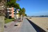 Apartamento en Cambrils - Pins i Mar:Terraza-Frente playa Cambrils-Wifi,A/C,satélite,ropa incluidos