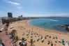Apartamento en Las Palmas de Gran Canaria - Nuevo y moderno con vistas laterales a la playa