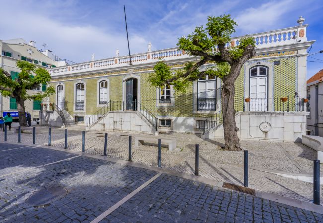 Apartamento en Sesimbra - Apartamento con vistas al mar, acceso a la piscina y parking privado en Sesimbra