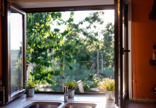 Villa en Armamar - Villa con piscina de agua salada, adaptada para familias y grupos