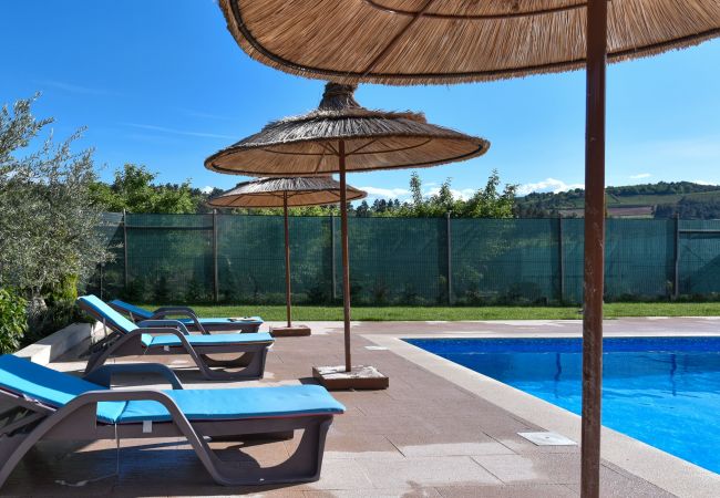 Villa en Armamar - Villa con piscina de agua salada, adaptada para familias y grupos