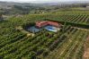 Villa en Armamar - Villa con piscina de agua salada, adaptada para familias y grupos