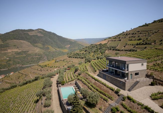 Villa en Folgosa - Villa con piscina, barbacoa y vistas panorámicas