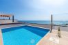 Apartamento en Fuengirola - Penthouse Middle Views | Lujo, piscina de terraza, vista del mar