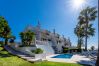 Casa adosada en Mijas Costa - Adosado con hermosas vistas al mar y piscina privada