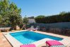 Villa em Ciutadella de Menorca - Cómoda villa privada en la urbanización de Calan Blanes, situada en zona residencial muy tranquila. Piscina privada.