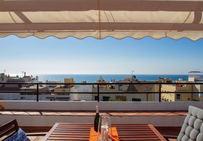 Apartamento em Torremolinos - Silvia - Rooftop terrace, sea view, beach apartment, perfect location