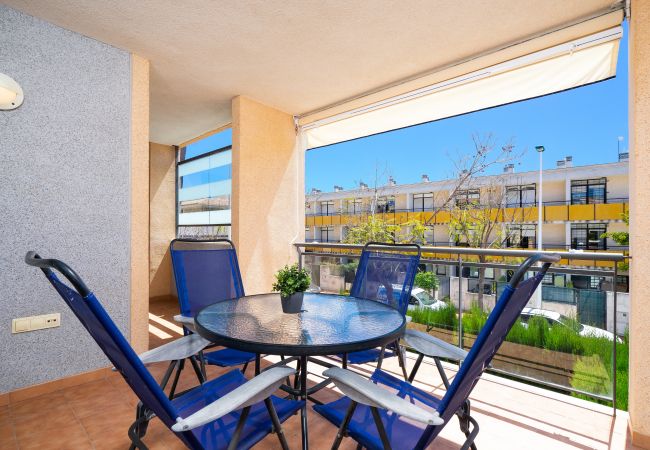 Apartamento em Javea / Xàbia - Augusta Apartment Jávea Sur, Stylish com ar condicionado, Wi-Fi, terraço e piscina