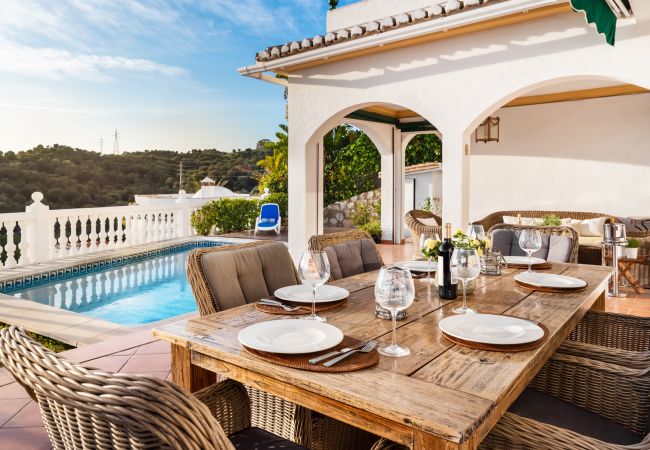 Villa em Mijas Costa - Villa Panorama, Mijas Costa - Beautiful 4 bedroom villa, private pool