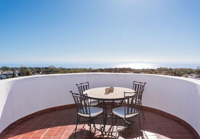 Villa em Mijas Costa - Villa Panorama – Oásis com Vista Mar e Piscina Privada, Mijas Costa