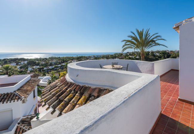 Villa em Mijas Costa - Villa Panorama – Oásis com Vista Mar e Piscina Privada, Mijas Costa