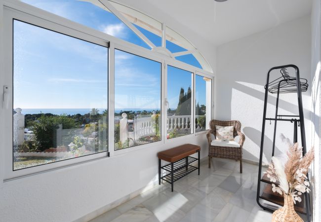 Villa em Mijas Costa - Villa Panorama – Oásis com Vista Mar e Piscina Privada, Mijas Costa