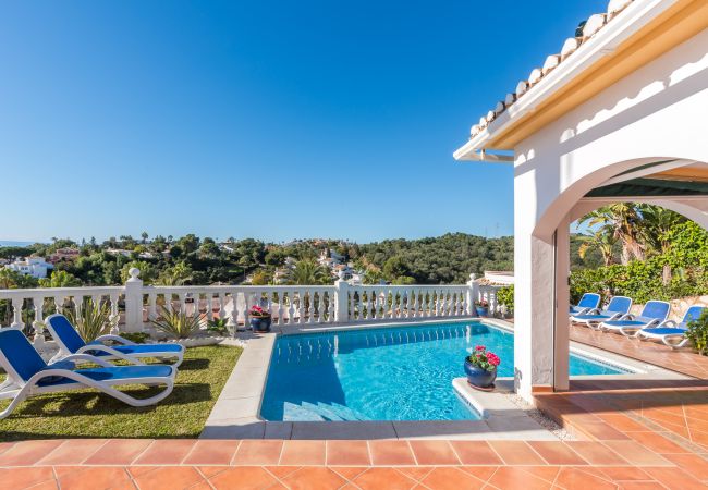 Villa em Mijas Costa - Villa Panorama – Oásis com Vista Mar e Piscina Privada, Mijas Costa