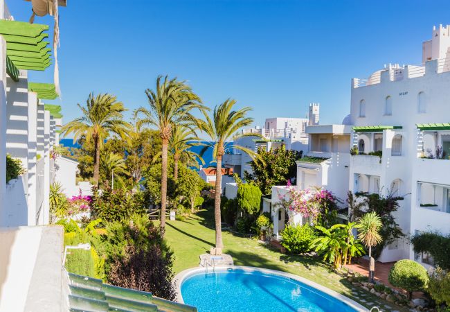 Apartamento em Javea / Xàbia - Oasis Club II Triplex Apartment, piscina, terraços e a 5min da praia
