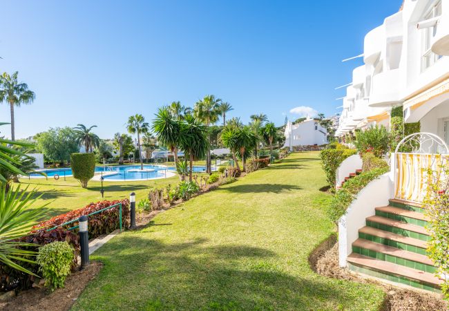 Apartamento em Mijas Costa - Jardines de Calahonda III | Beautiful sea and garden view