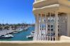 Апартаменты на Benalmádena - Puerto Marina - 2 terraces and direct view to the Marina