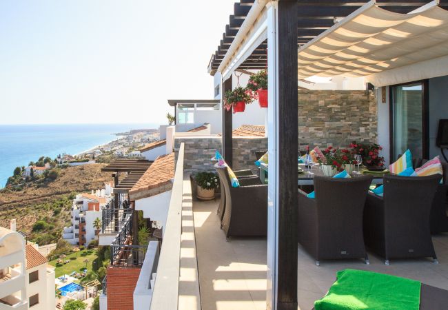 Апартаменты на Torrox Costa - Penthouse Calaceite Azul - Absolutely unique Mediterranean Sea View