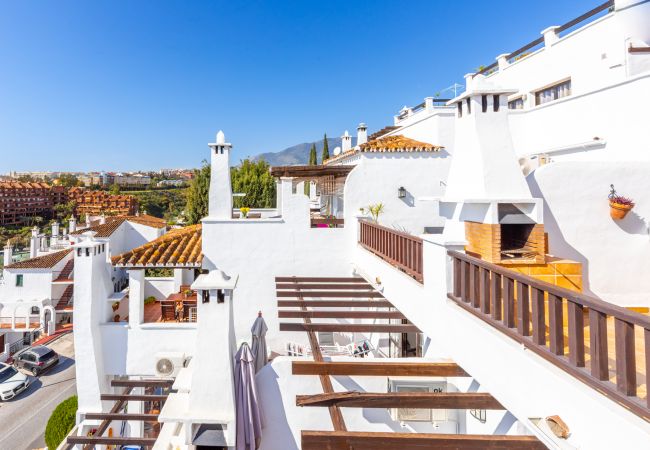 Апартаменты на Benalmádena - Pueblo Evita III, Benalmadena - 3 BED / 2 BATH, terrace, sea view