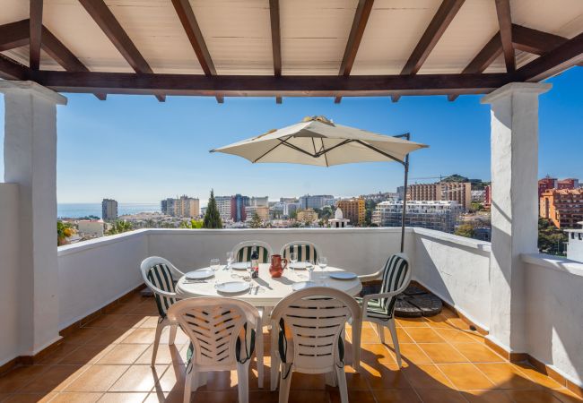 Апартаменты на Benalmádena - Pueblo Evita III, Benalmadena - 3 BED / 2 BATH, terrace, sea view