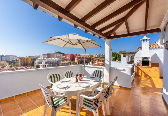 Апартаменты на Benalmádena - Pueblo Evita III, Benalmadena - 3 BED / 2 BATH, terrace, sea view