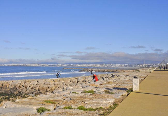 Апартаменты на Costa de Caparica - Apartamento muito confortável, com um quarto e varanda, em frente à praia, na Costa da Caparica.