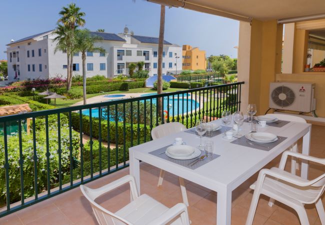 Апартаменты на Хавеа / Javea -  Luz de Javea I Apartment, Estiloso con AC, Wifi, Terraza y Piscina