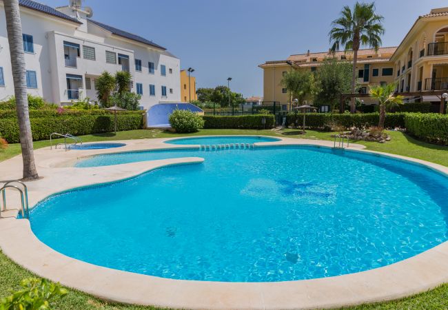 Апартаменты на Хавеа / Javea -  Luz de Javea I Apartment, Estiloso con AC, Wifi, Terraza y Piscina