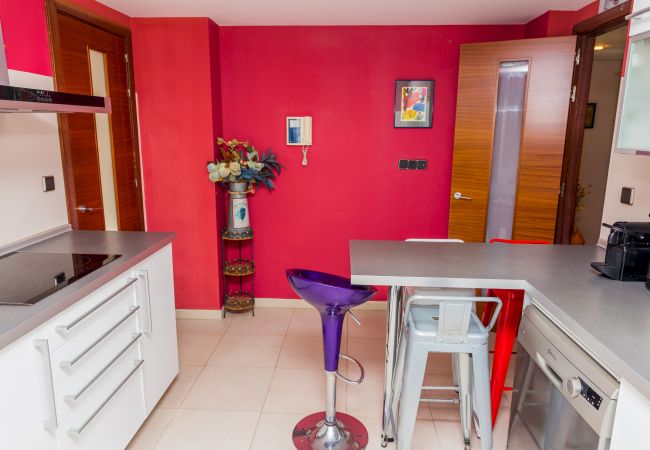 Апартаменты на Хавеа / Javea - Albamar Apartment Javea Arenal, con grandes Terrazas, Solarium, AC y Piscina comunitaria