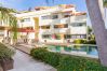 Апартаменты на Хавеа / Javea - Albamar Apartment Javea Arenal, con grandes Terrazas, Solarium, AC y Piscina comunitaria