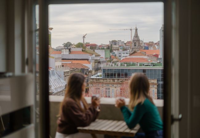 Appartement à Porto - Downtown City Roofs Apartment (Balcon, Vue sur la Ville)