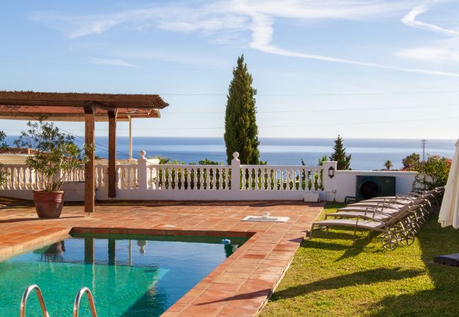 Villa à Benalmádena - Villa Diann - Large 5 bedroom Private Pool Villa with sea view