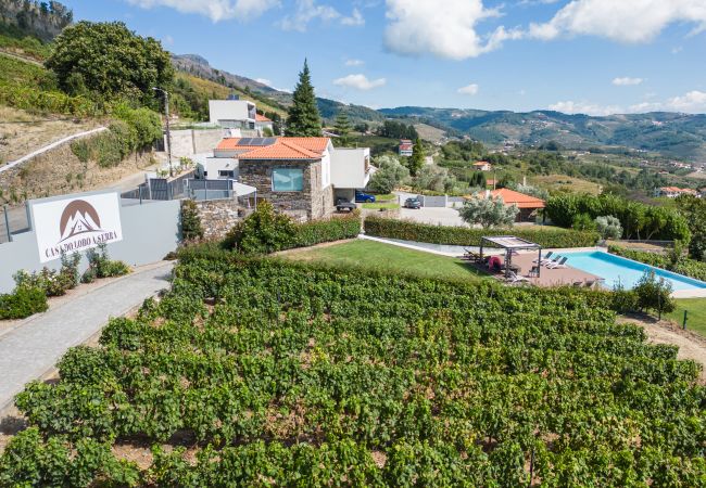 Villa à Peso da Régua - Villa contemporaine avec piscine à débordement et jardin