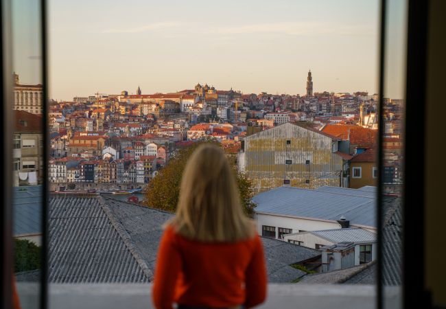 Appartement à Vila Nova de Gaia - Appartement Wine avec vue sur la Rivière (balcon, NOUVEAU)