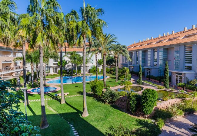 Appartement à Javea / Xàbia - Golden Gardens Apartment I Javea Arenal, Terrasse, AACC, Wifi et à 600m de la plage