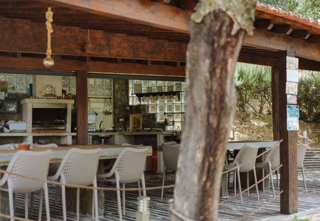 Villa à Folgosa - Villa avec piscine, barbecue et vue panoramique