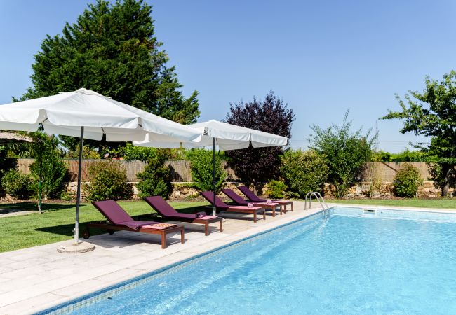 Villa à Armamar - Manoir avec piscine chauffée e barbecue