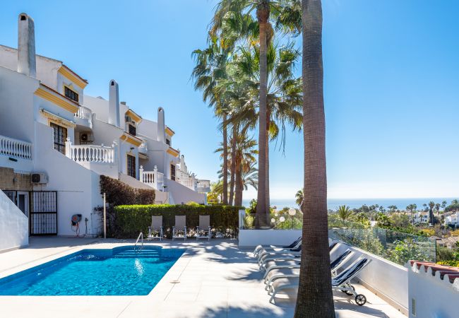 Maison mitoyenne à Mijas Costa - Lovely vacation home with amazing views and private pool | Townhouse Calahonda