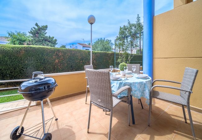 Appartement à Javea - Menorca Duplex Javea, avec terrasse, piscine communautaire et très proche de la plage