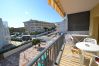 Apartment in Cambrils - Pins i Mar:Terrace-In front of Cambrils beach-Wifi,A/C,satellite,linen included