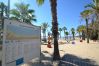 Apartment in Cambrils - Pins i Mar:Terrace-In front of Cambrils beach-Wifi,A/C,satellite,linen included