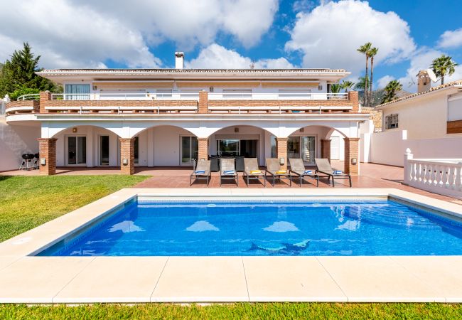 Villa/Dettached house in Benalmádena - Casa Pamela, 2-in-1 villa with 2 private swimming pools