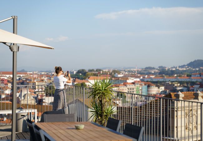 Apartment in Porto - Galerias Fashion Nightlife Flat (Balcony, Rooftop)