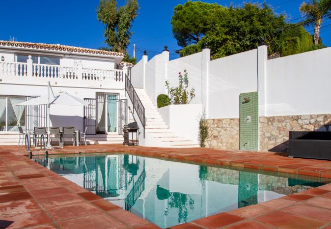 Villa in Benalmádena - Villa Diann - Large 5 bedroom Private Pool Villa with sea view