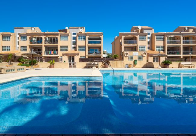 Apartment in Javea - Augusta Apartment Jávea Sur, Stylish with AC, Wifi, Terrace and Pool