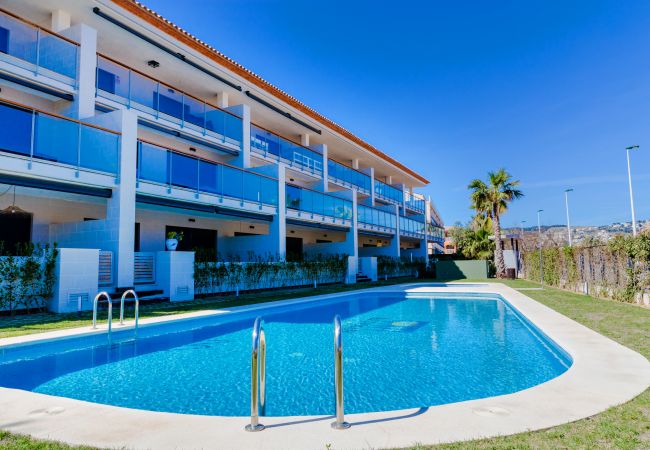 Apartment in Javea / Xàbia - Altamar Plus Apartment Javea Arenal, Stylish with AC, Wifi, Terrace and Pool	