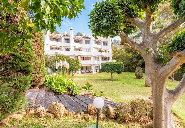 Apartment in Mijas Costa - Cozy vacation home with garden | Jardines de Calahonda II