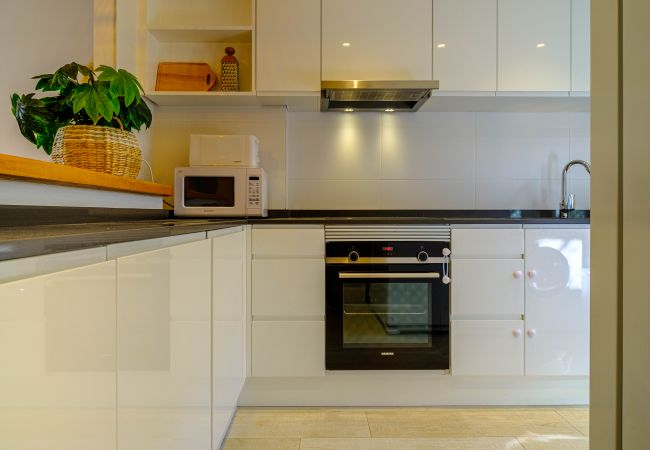 Apartment in Javea - Altamar Plus II Apartment Javea Arenal, Stylish with AC, Wifi, Terrace and Pool