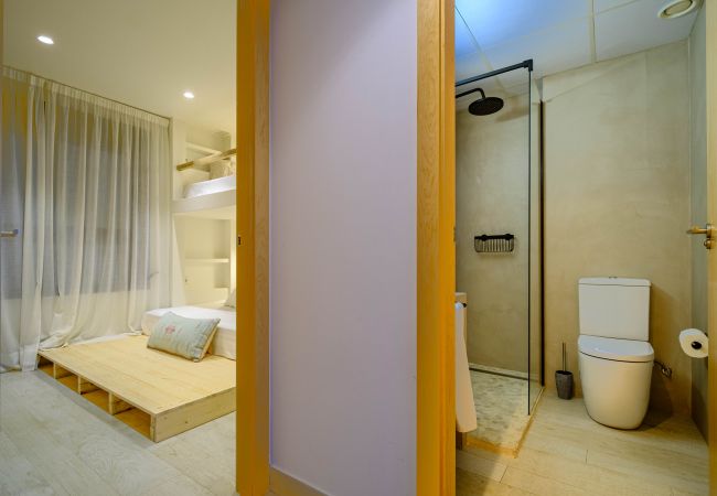 Apartment in Javea - Altamar Plus II Apartment Javea Arenal, Stylish with AC, Wifi, Terrace and Pool