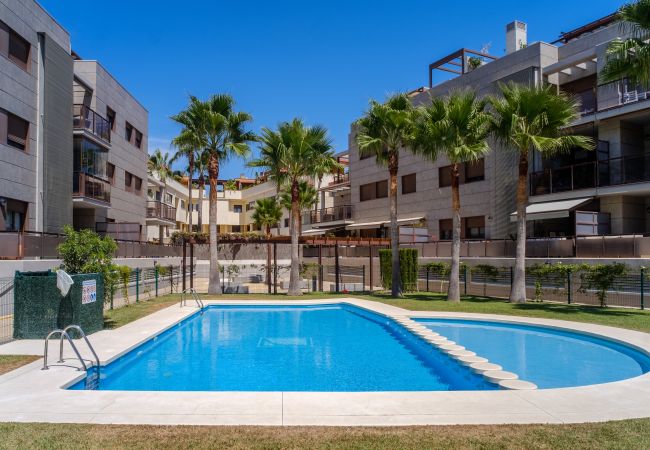 Apartment in Javea - Golden Star Apartment Javea Arenal, with Terrace, AC and Community Pool